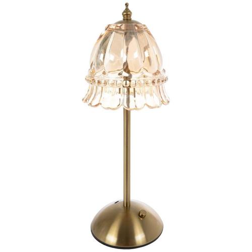 Gold Bud LED Touch Lamp