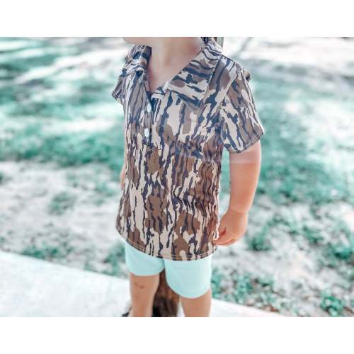 Bottomland Camo Polo