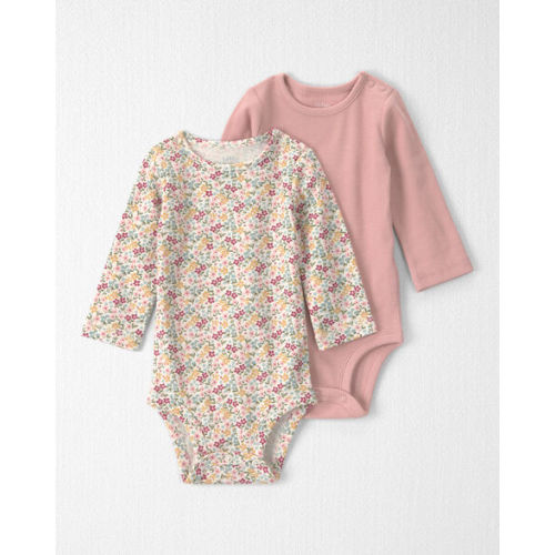 Baby Girl 2-Pack Organic Cotton Bodysuits - Little Planet | Carter's