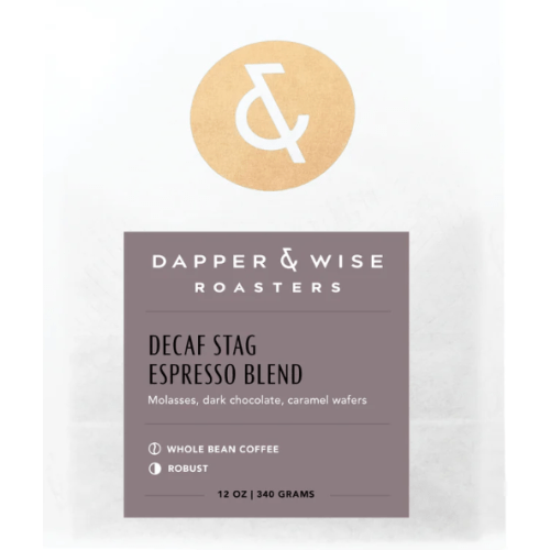 Dapper & Wise: Decaf Stag Espresso Blend