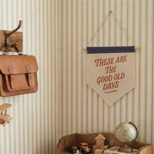 These Are The Good Old Days Mini Pennant - Retro Boys Room Decor
