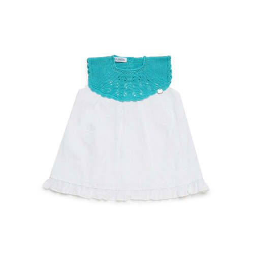 GIRLS PLUMETI WITH COLORED KNITTED DRESS – Lilileyba