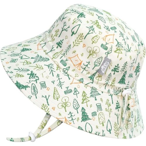 JAN & JUL Grow-with-Me Cotton Bucket Sun-Hat for Baby and Kids