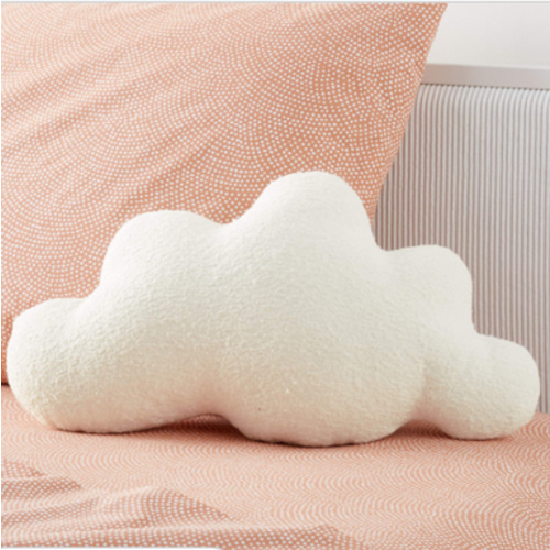 Sky High Cloud Kids Throw Pillow by Leanne Ford