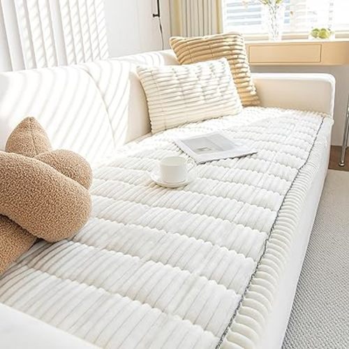 ZQFFB Pet Couch Cover Dogs Washable Non-Slip Couch Protector Pet Friendly Dog Mat for Couches and Sofas