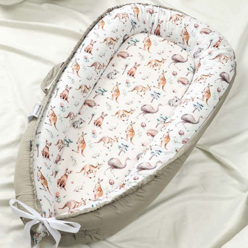 Native Aussie Animals Newborn Baby Nest, Lounger & Cocoon Online Australia – Nappy Bag Store