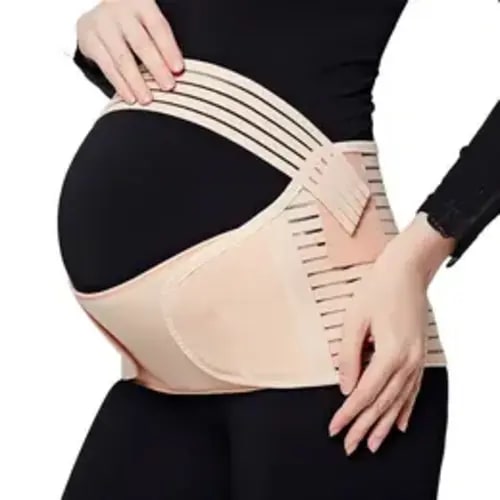 Pregnancy Belly Band for Mid to Late Pregnancy Adjustable Prenatal Support Belt for Expectant Mothers Maternity Supplies Abdominal Binder for Comfort & Posture - Pregnant - TikTok Shop