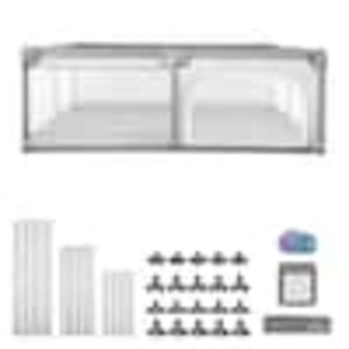 SKYSHALO Large Baby Playpen, 78.7 x 58.7 in., Indoor/Outdoor Fence with 50 Balls, Zippered Door, No-Gap Safety Mesh for Toddlers YYEWSHLBYYEW6KXKV001V0-250917