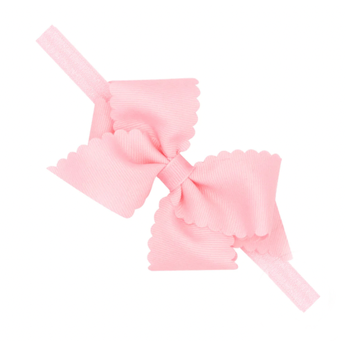 Extra Small Scallop Baby Headband