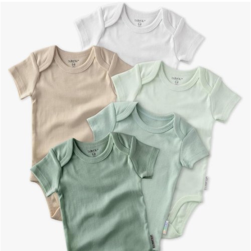 Butterblu Avery Multipack Short Sleeve Bodysuits 100% Organic Cotton