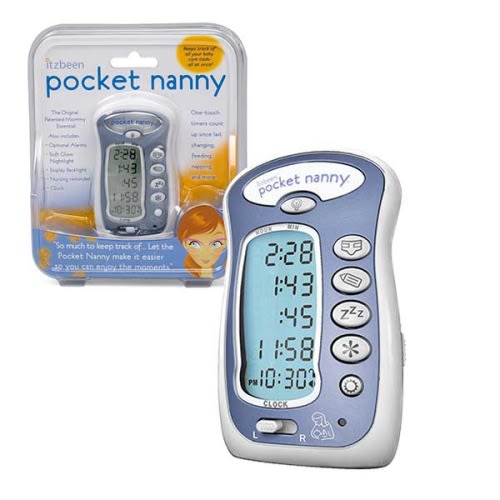 Itzbeen Pocket Nanny Baby Care Timer - (Blue) - Itzbeen
