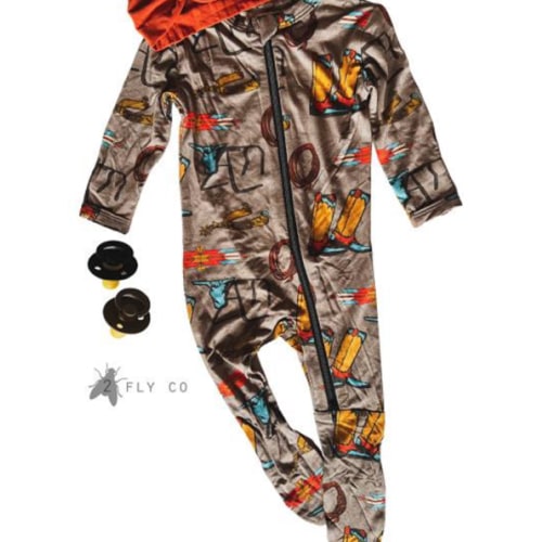 2 Fly Co Kids Rusty Roper Footie – Shabby Chic West Texas