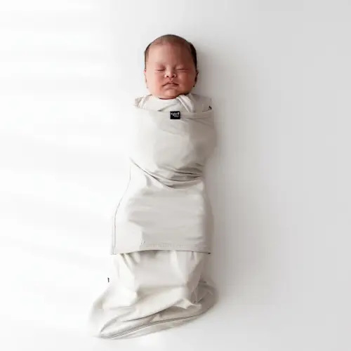 Kyte Baby Sleep Bag Swaddler in Oat 0.5