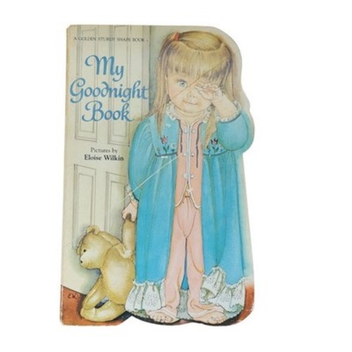 Vintage My Goodnight Book Board Book 1981 Eloise Wilkin Baby Book Sturdy Book