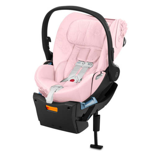 CYBEX Cloud Q SensorSafe Infant Car Seat  - Simply Flowers Pink