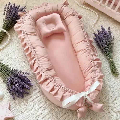 changing tables for New Born Aged 0-24 Months, Breathable and Soft Portable and Comfortable Nest Suitable Family and Travel - TikTok Shop