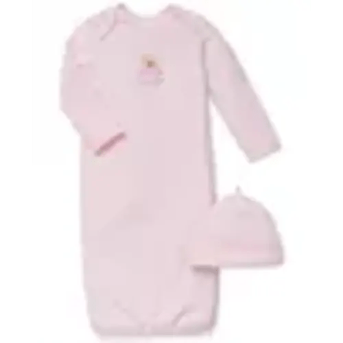 Little Me
Baby Girls Sweet Bear Hat and Gown, 2 Piece Set
