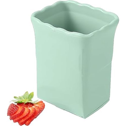 1PCS Strawberry Slicer: Fruit Slicer Cup, Strawberries Cutter Cup, Speed Cutter for Banana Grape Egg, Kitchen Portable Slicing Tool