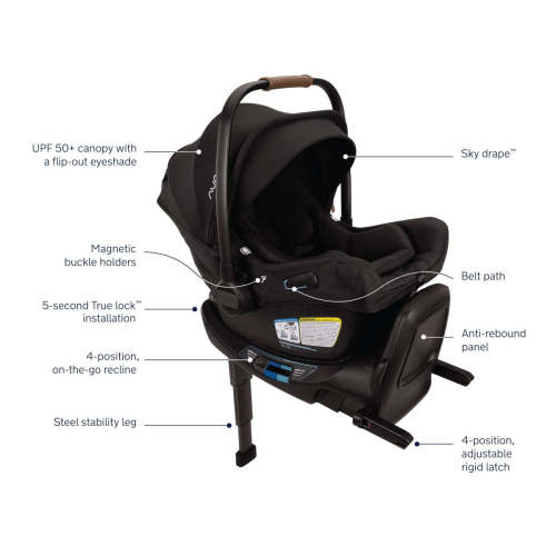 Nuna PIPA Aire RX Infant Car Seat and RELX Base – Baby Shoppe