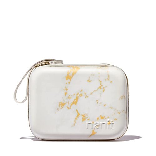 Nanit Travel Case – Protective Hard Shell Carrying Case for Nanit Pro Baby Monitor and Multi-Stand Travel Accessory, Marble