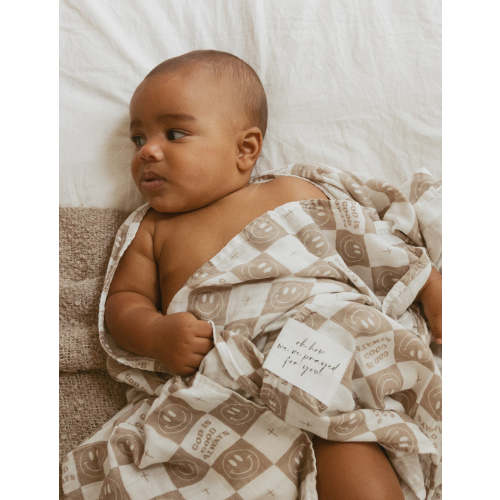 God is Good Always Smiley and Cross Swaddle Blanket – OUR HOUSE ABOVE