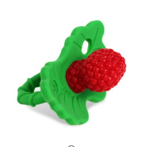 RaZbaby RaZ-Berry Silicone Teether - Multi-texture, Hands Free, Freezable Teething Holder for Newborns - Walmart.com
