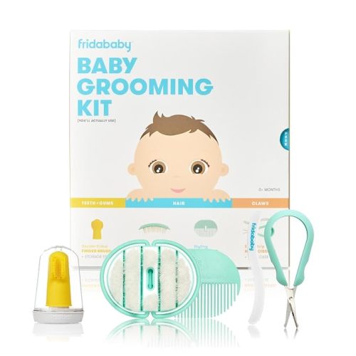 Frida Baby Grooming Kit, Baby Essentials Gift Set, BPA and Latex Free, 5PC