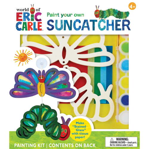 Works of Ahhh Craft Set - Eric Carle - Suncatcher Wood Craft Kit