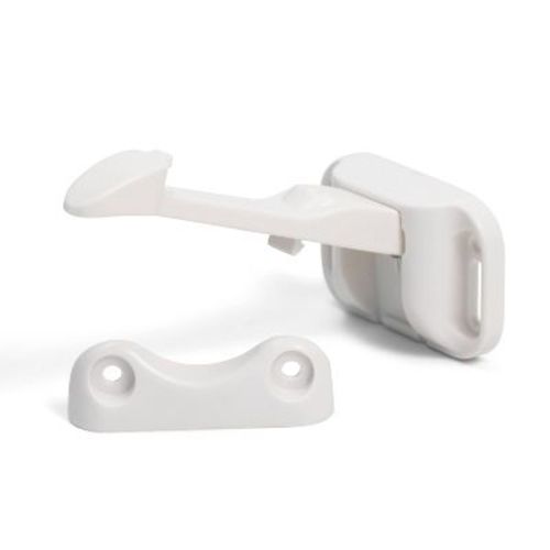 Regalo Home Safety Cabinet Drawer Latch - 12pk: Adhesive Mounted, Plastic Material