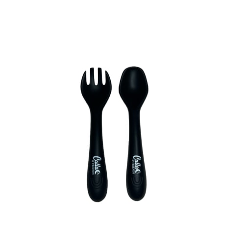 BLACKOUT COLLECTION My First Silicone Utensils – Calla and Friends