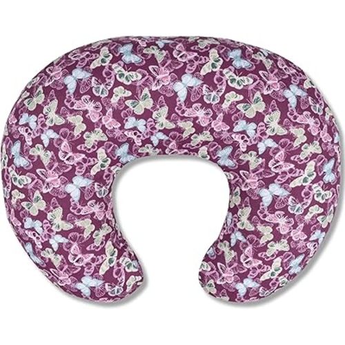x-vesolje Nursing Pillow, Breastfeeding Pillow with Removable Cover, Ergonomic Breast Feeding Pillow, Baby Feeding Support Pillow for Mom Easier Breastfeeding- Original Size/Butterfly