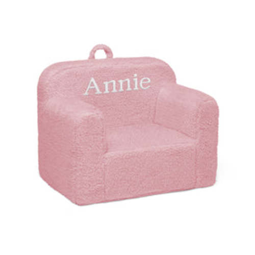 Personalized Cozee Sherpa Chair for Kids