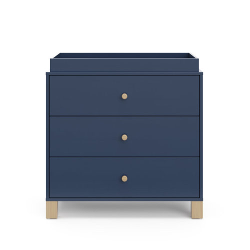Storkcraft California 3 Drawer Chest With Topper & Reviews | Wayfair