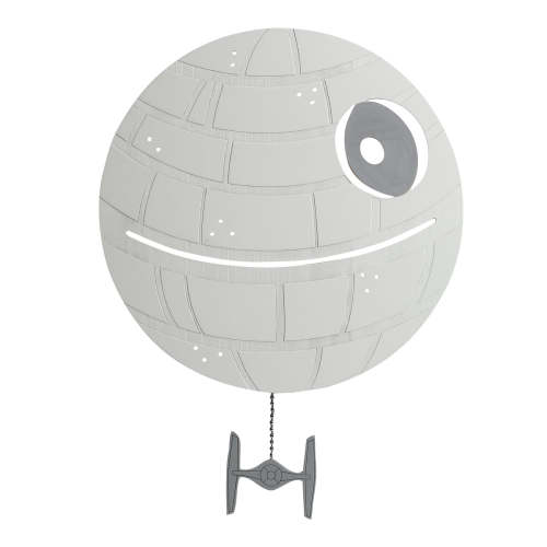 Star Wars Signature LED Light-Up Death Star Wall Decor/Art
– Lambs & Ivy