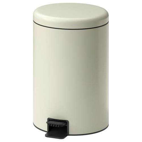STENTRAPPA Pedal bin - light grey-beige 5 gallon