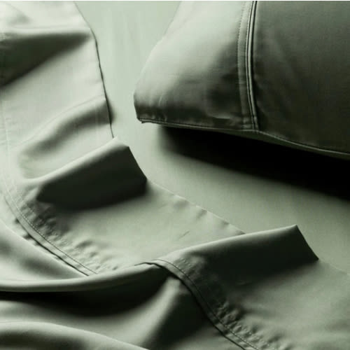 California King/Moss - TENCEL Eucalyptus Cooling Bed Sheet Set