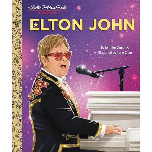 Elton John: A Little Golden Book Biography (Little Golden Book Biographies)