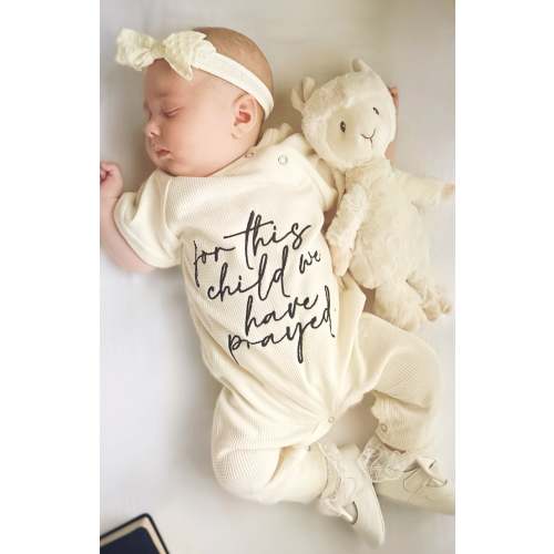 For This Child We Have Prayed Jumpsuit – OUR HOUSE ABOVE