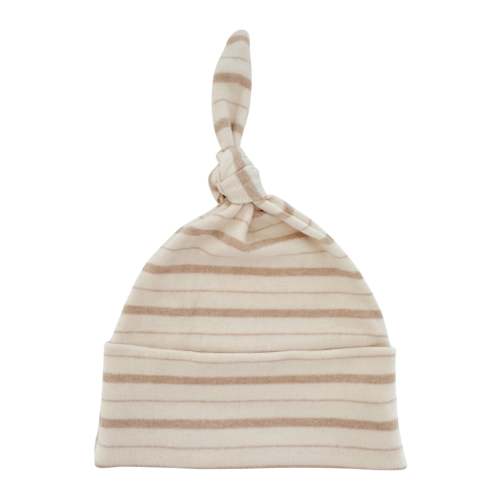 Biscuit Mixed Stripe / Organic Beanie