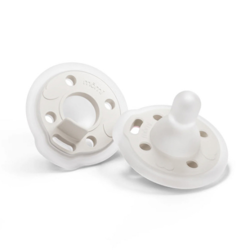 mōmi babypace pacifier 2-set - pearl