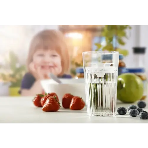 BUNDLE: Reflo Smart Cup (Clear 1-Pack) Open Training Cup, Toddler Cup, 360 Control-Flow, AND free training and use e-guide via QR code on packaging.