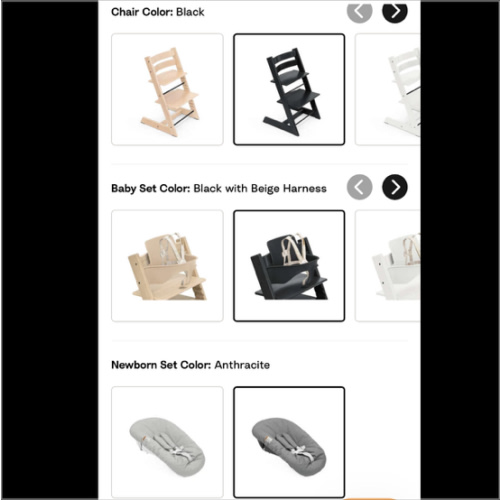 Tripp Trapp® High Chair² with newborn set