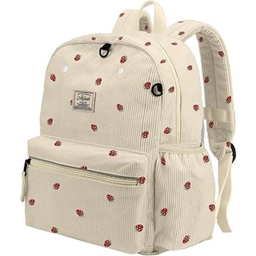 atgark Corduroy Toddler Backpack for Boys 2-5: Preschool Backpack for Boys Girls - Cute Kids Backpack for Boys 13.5" H Fit Folder