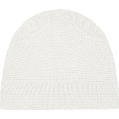 Organic Knit Hat, Ecru
