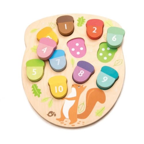 How Many Acorns Puzzle