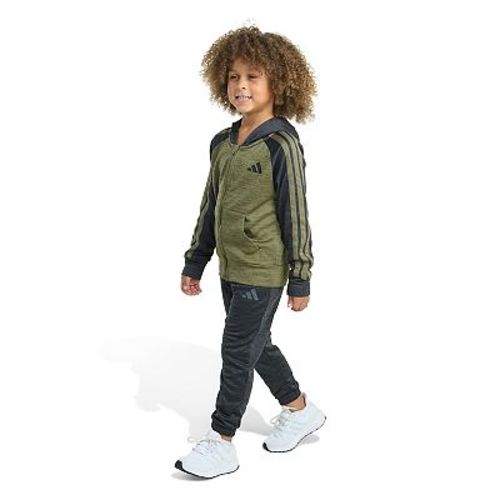 Toddler Boys adidas Long Sleeve Jacket & Jogger Pants Set