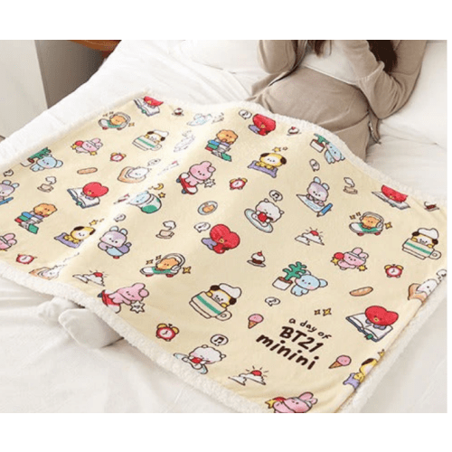 BTS x BT21 - Minini Blanket Everyday