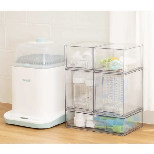 PapabliC Smart Baby Bottle Washer, Sterilizer, Dryer, and Station