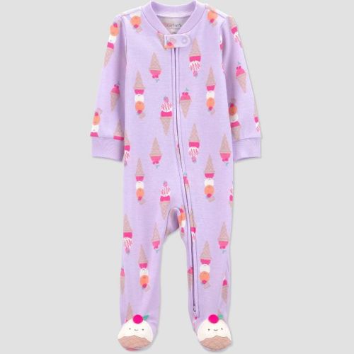 Carter's Just One You® Baby Girls' Ice Cream Sleep N' Play - Purple Newborn