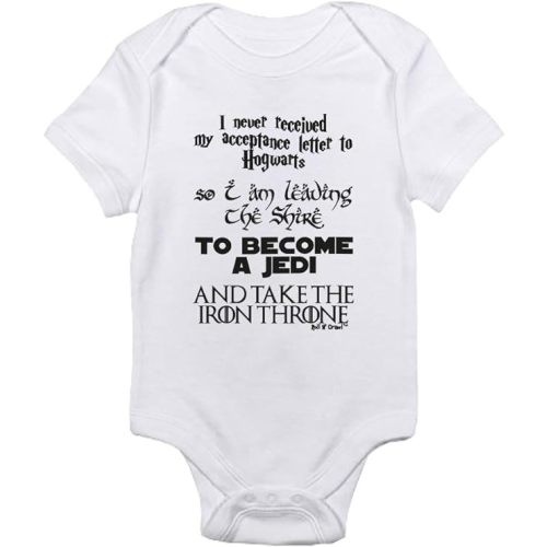 T-Rex Apparel "I Never Received My Acceptance Letter - 0-3 months